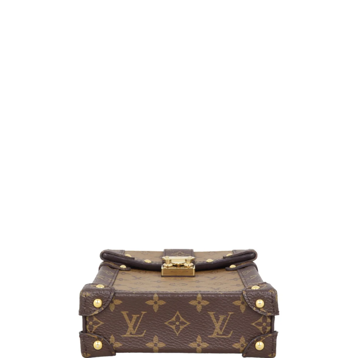 Louis Vuitton Vertical Trunk Pochette Monogram Reverse - Image 6