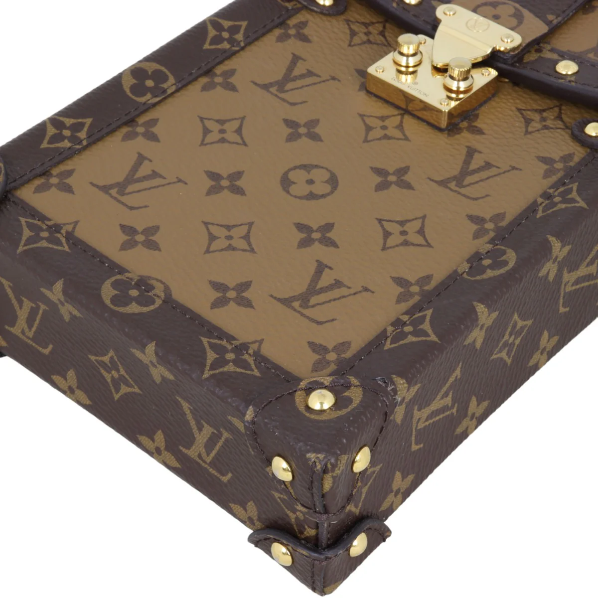Louis Vuitton Vertical Trunk Pochette Monogram Reverse - Image 7