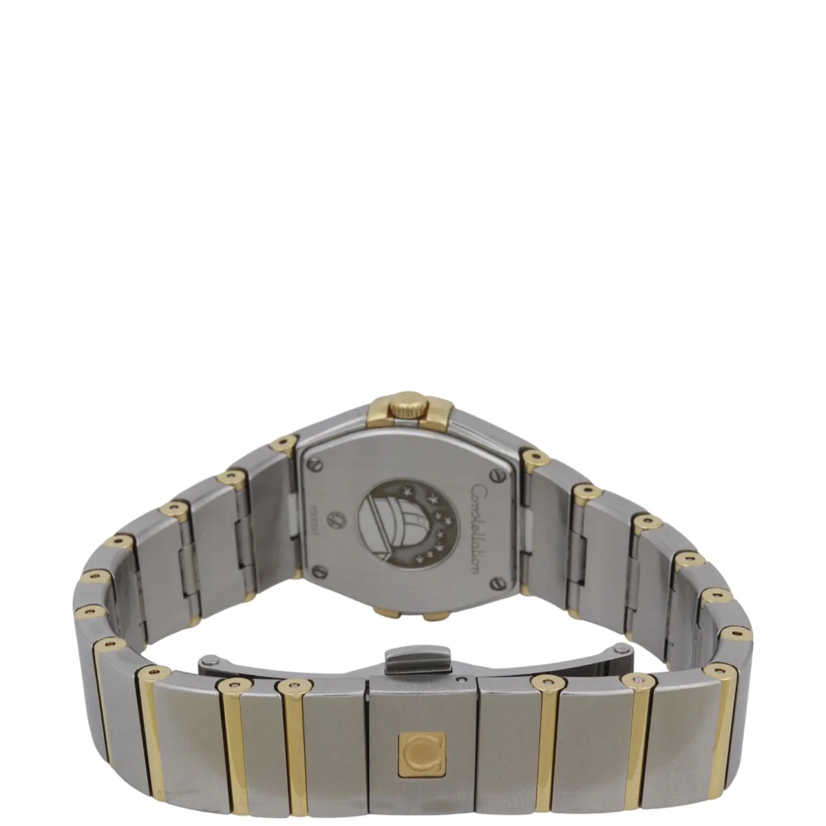 Omega Constellation 18k Yellow Gold Diamond 24mm Watch - Image 5