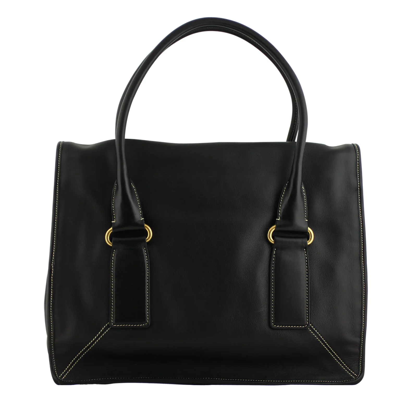 Prada City Flap Tote - Image 3
