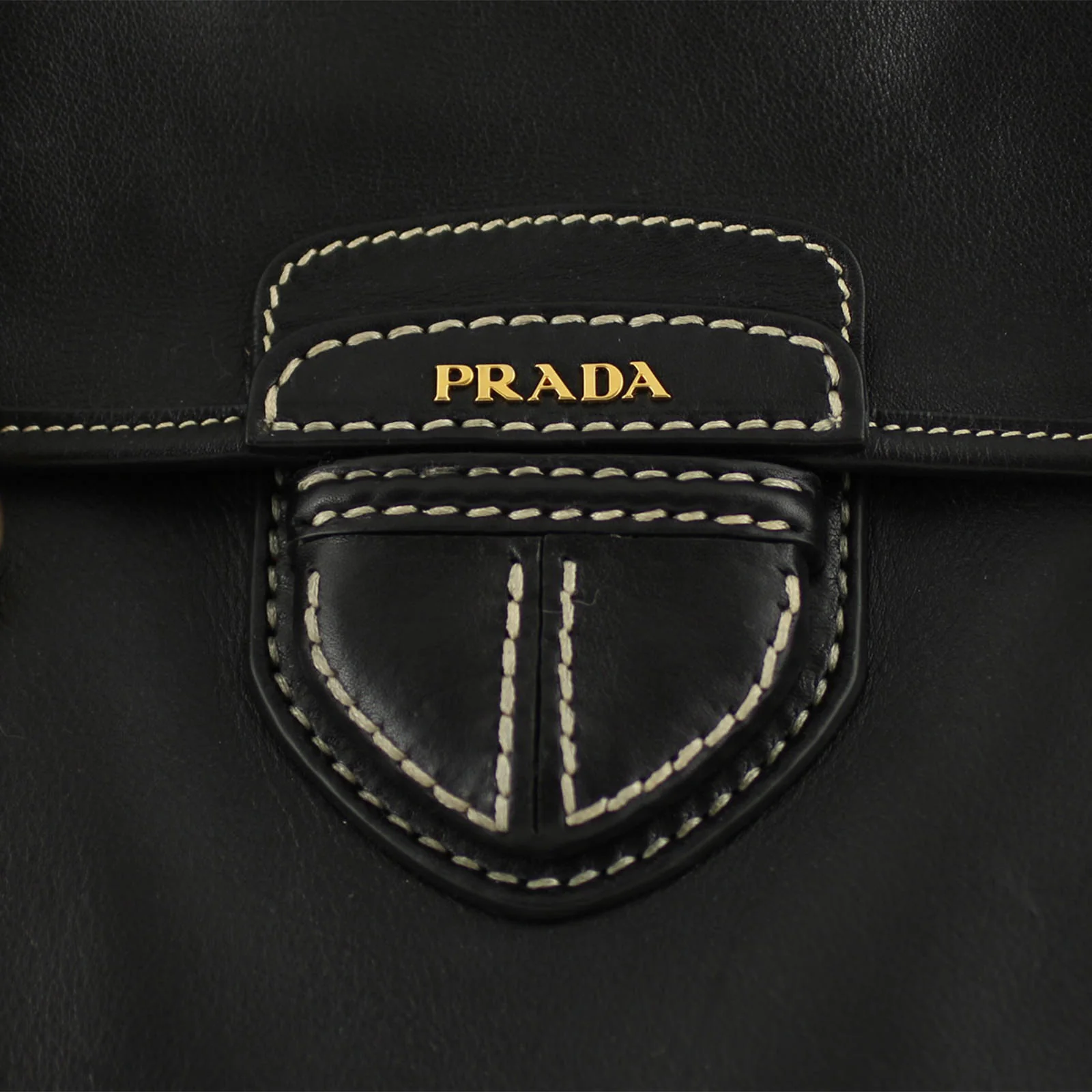 Prada City Flap Tote - Image 6