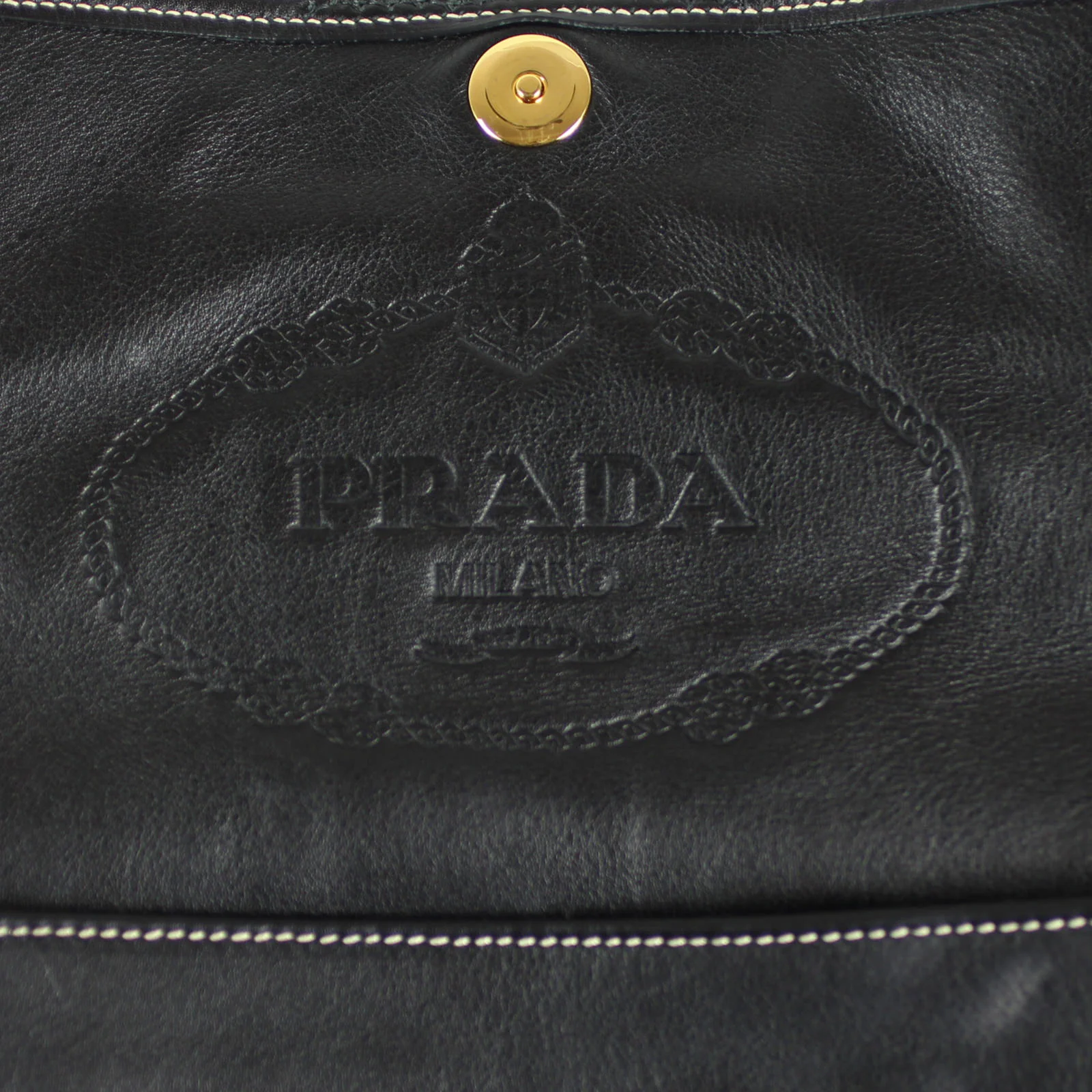 Prada City Flap Tote - Image 7