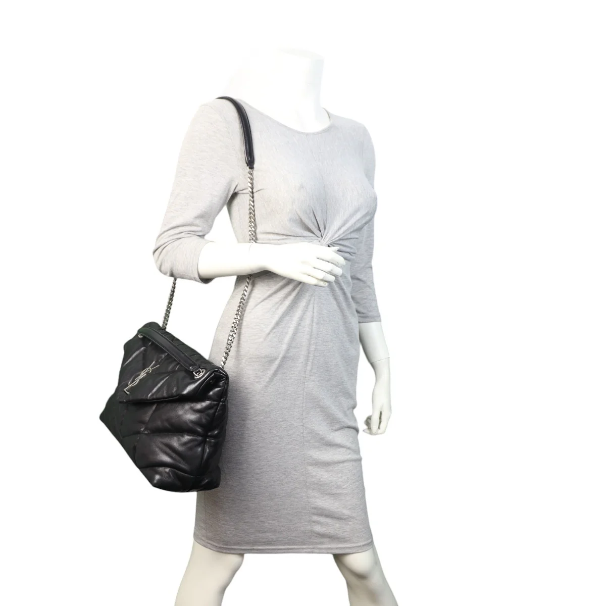 Saint Laurent Loulou Puffer Medium - Image 12