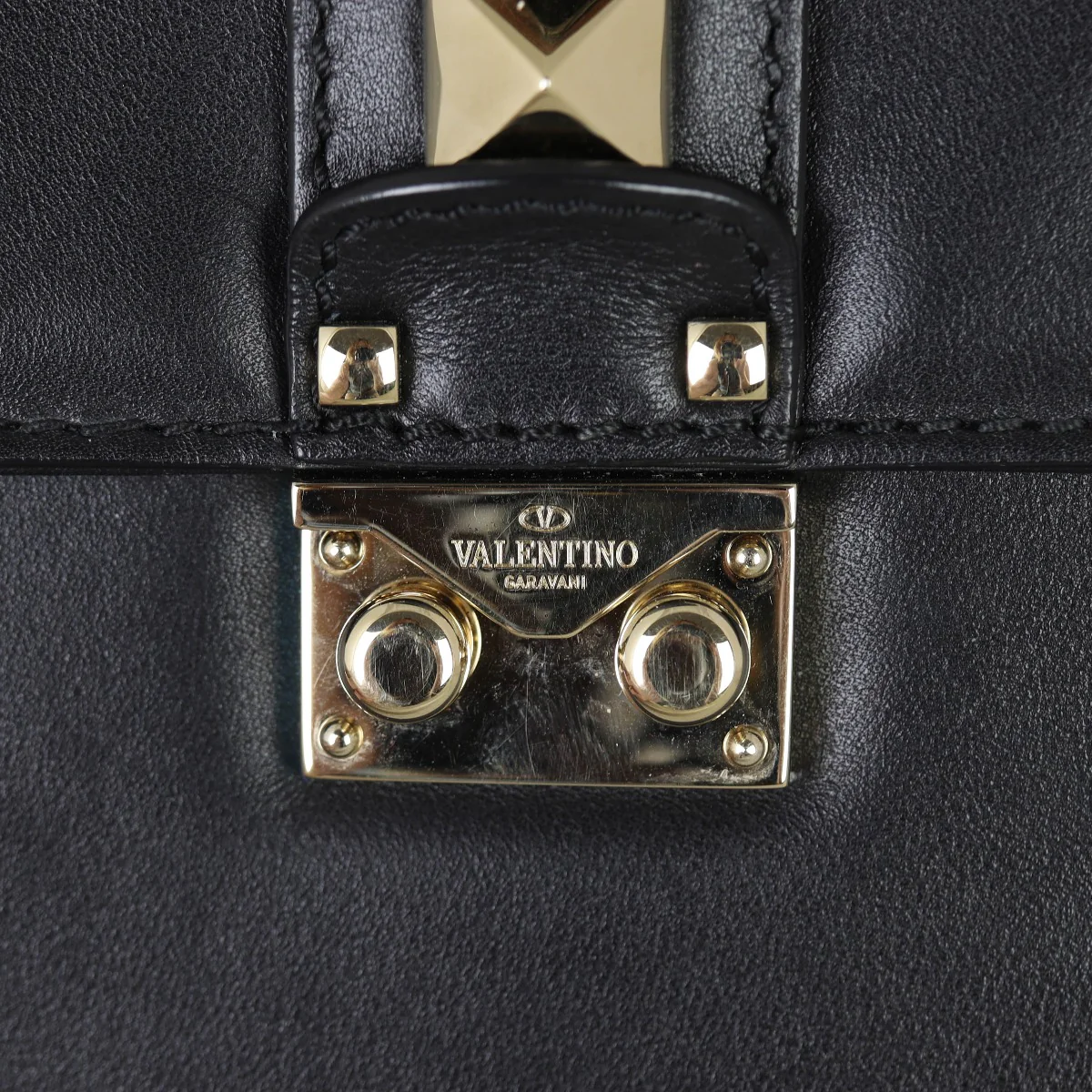 Valentino Glam Lock Medium Shoulder Bag - Image 9