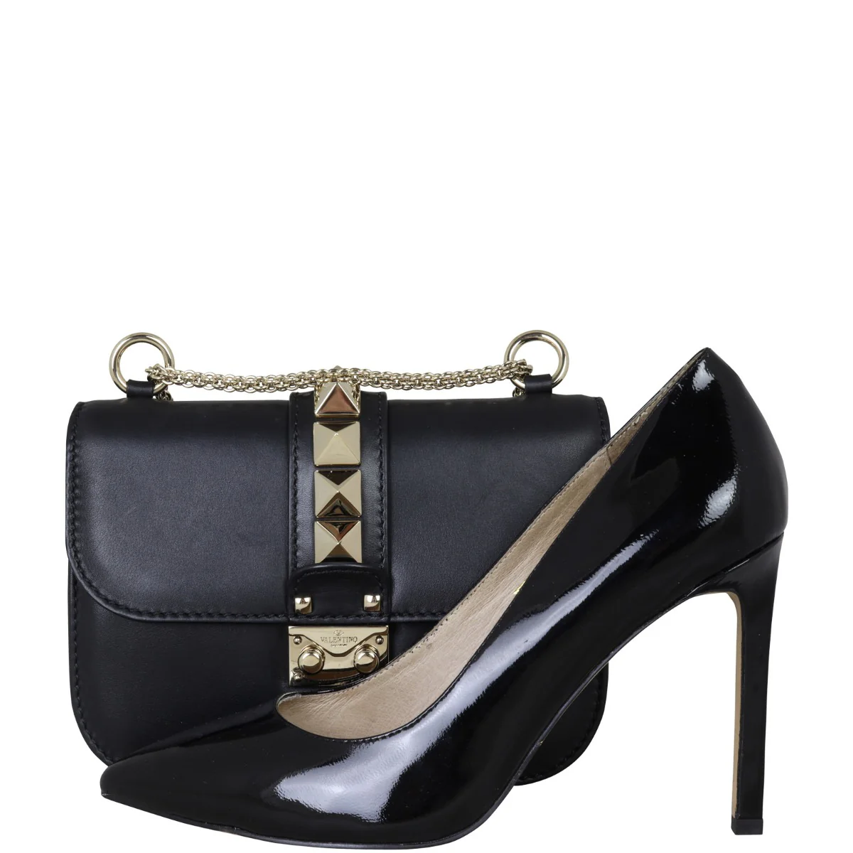 Valentino Glam Lock Small Shoulder Bag - Image 13