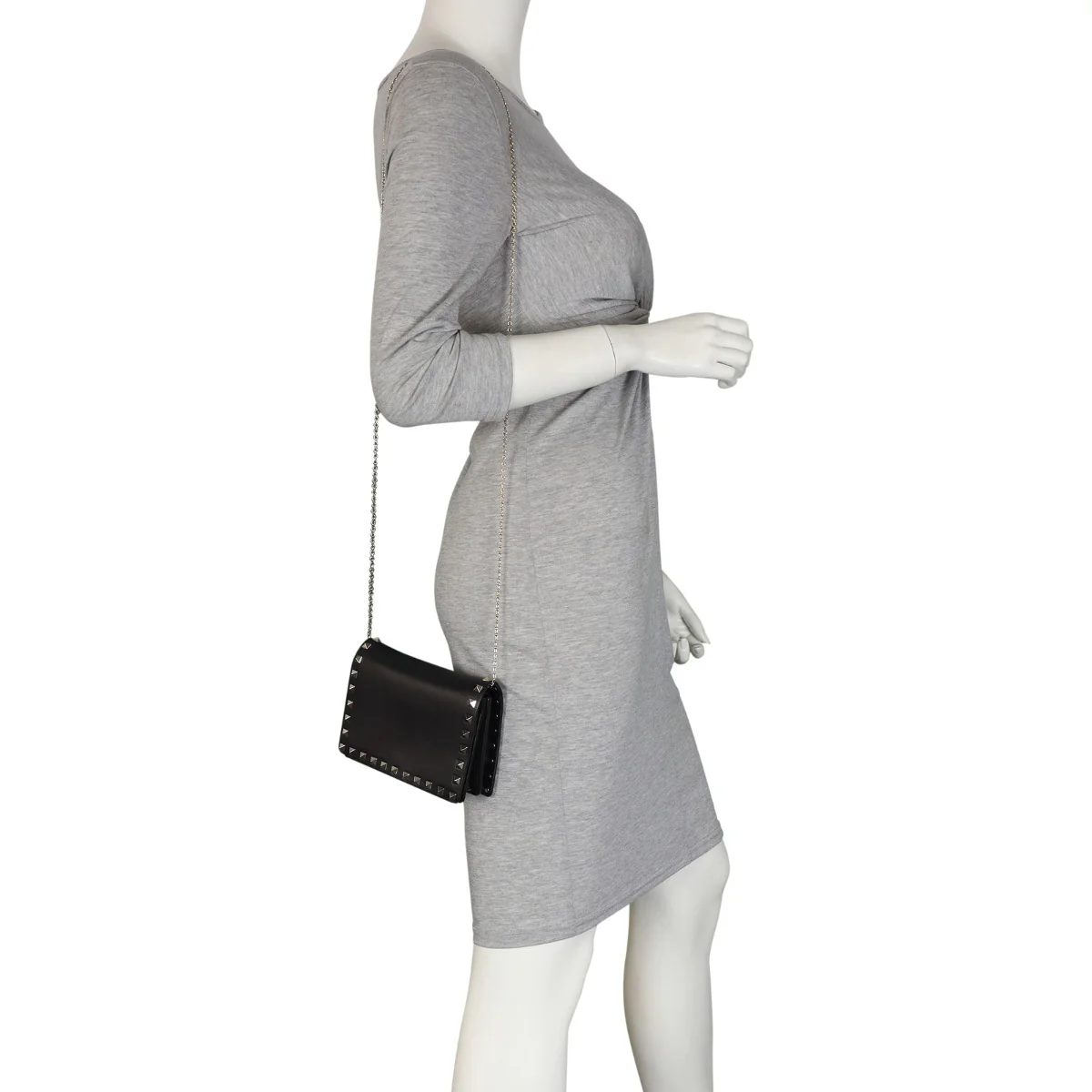 Valentino Rockstud Chain Pouch - Image 12