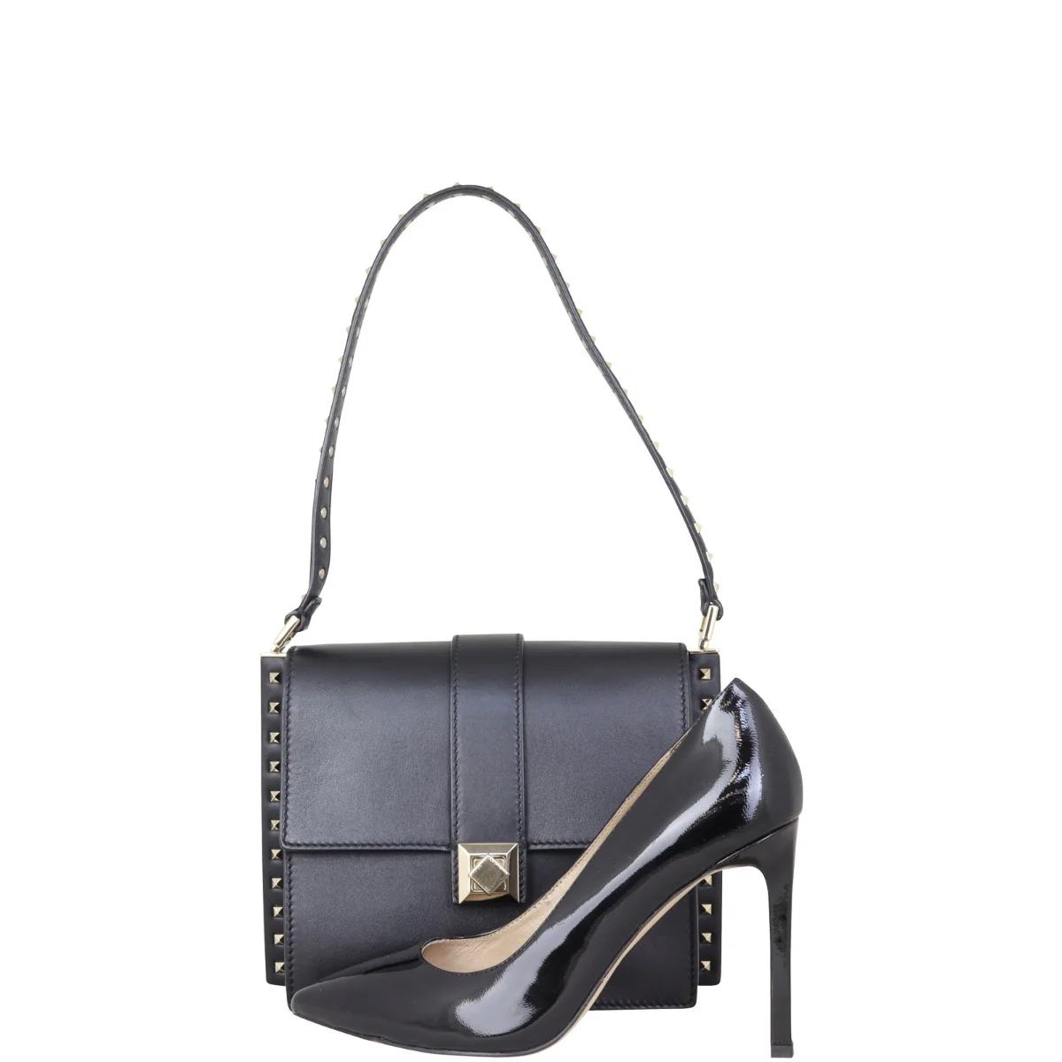 Valentino Rockstud Flap Bag - Image 13