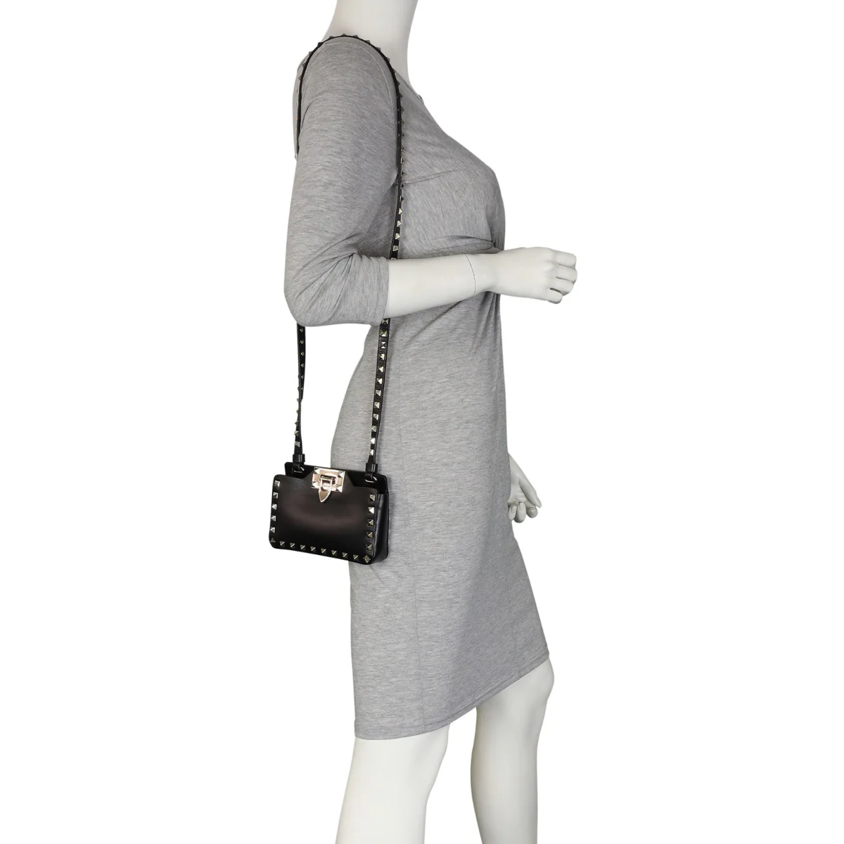 Valentino Rockstud Mini Phone Bag - Image 12