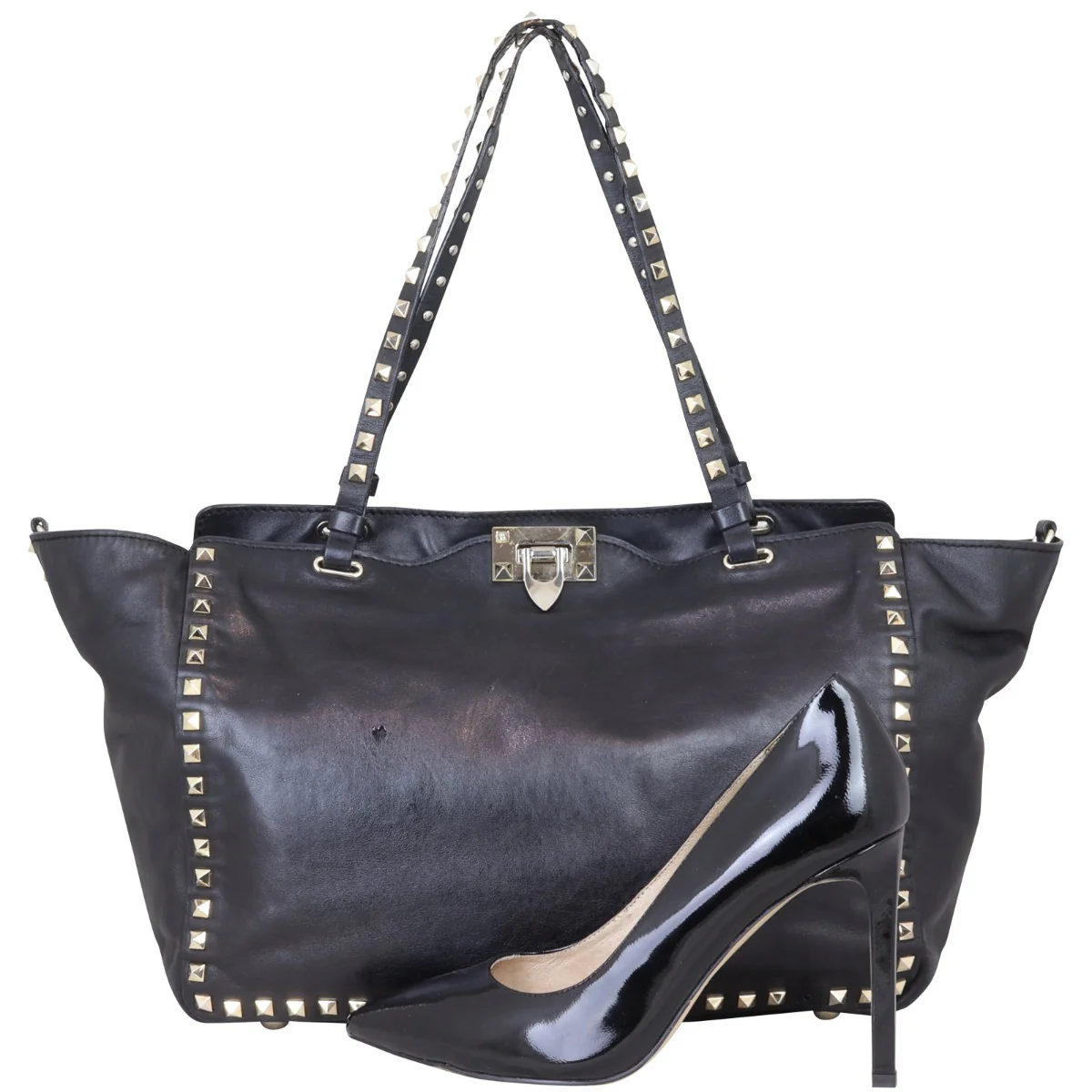 Valentino Rockstud Tote Medium - Image 16