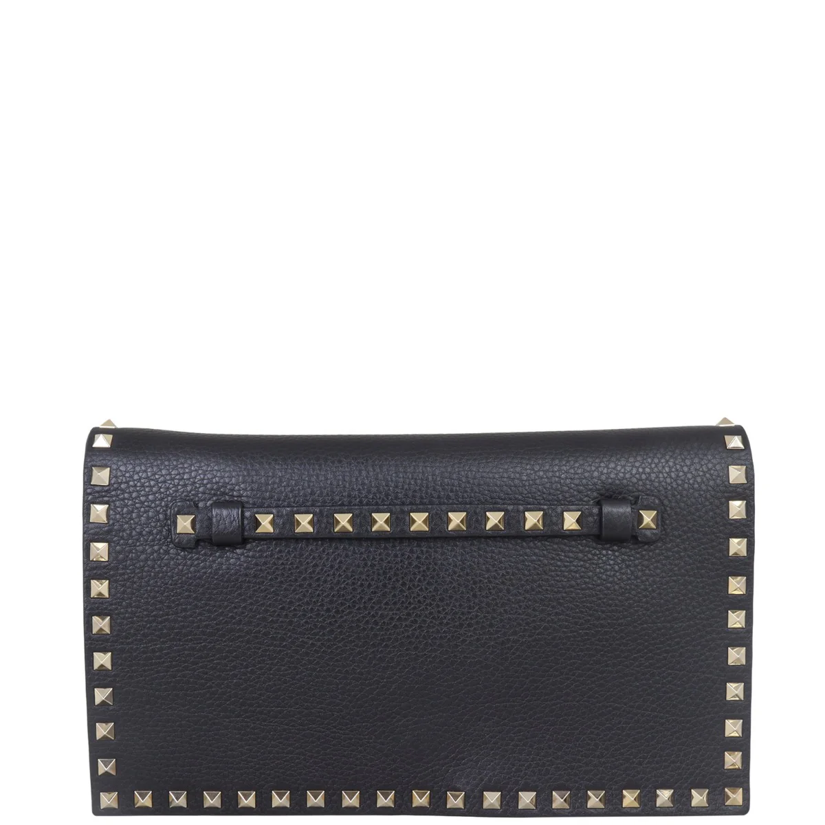 Valentino Rockstud Wristlet Flap Clutch - Image 3