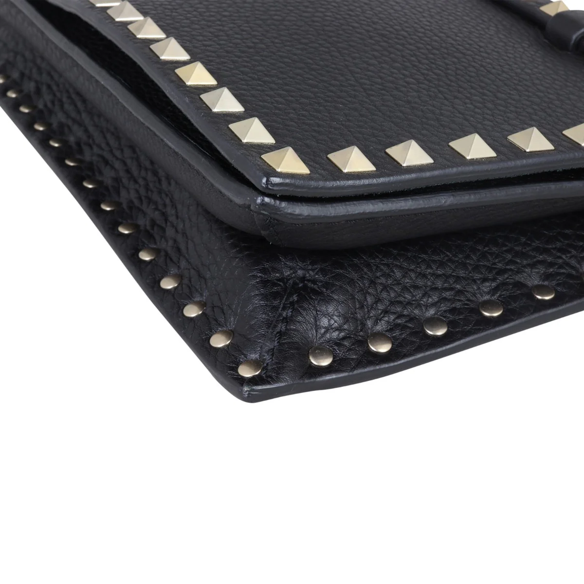 Valentino Rockstud Wristlet Flap Clutch - Image 8