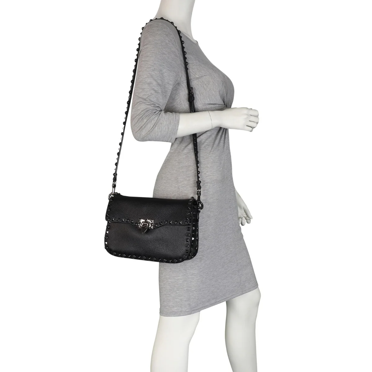 Valentino Rolling Rockstud Crossbody Bag - Image 13