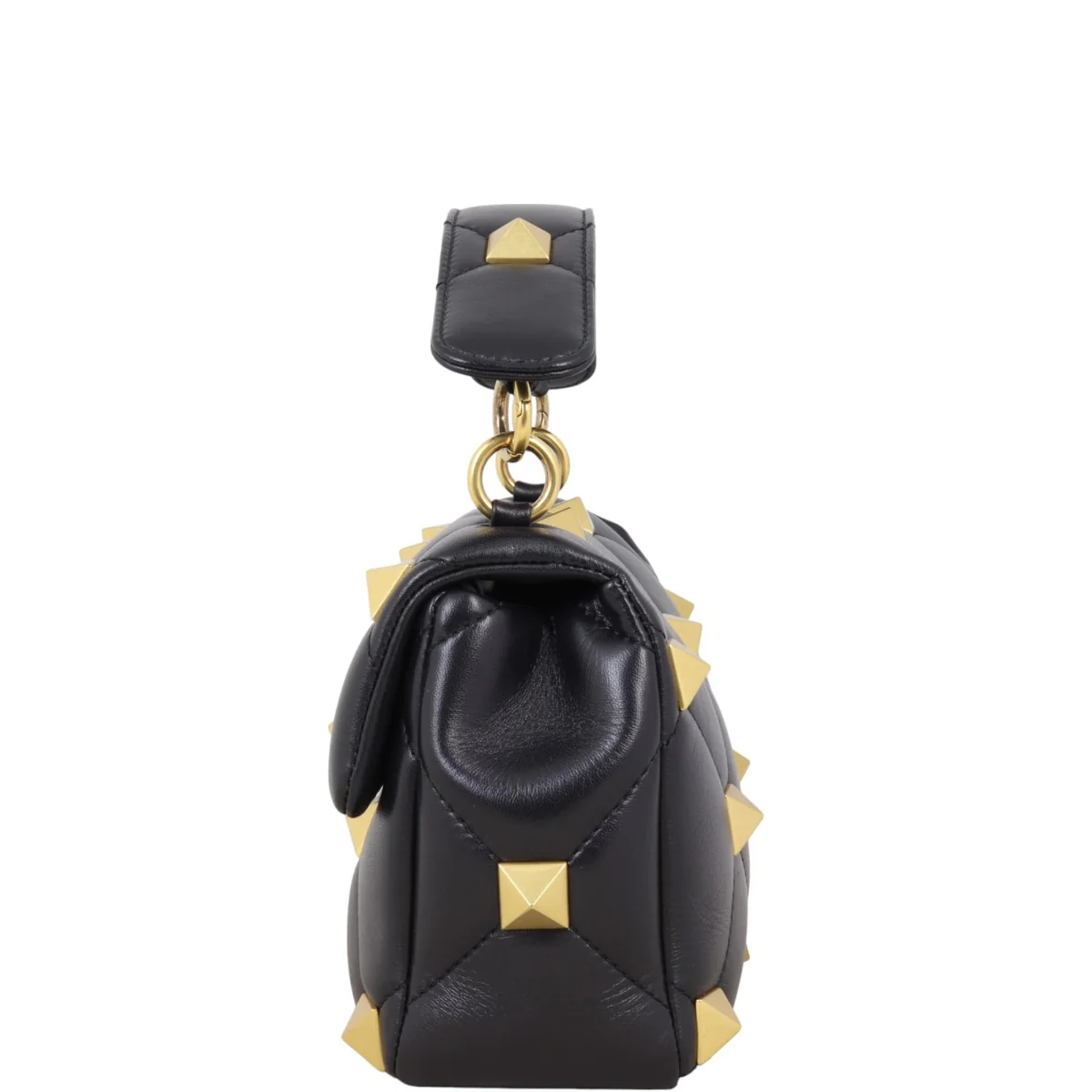 Valentino Roman Stud Shoulder Bag Medium - Image 4