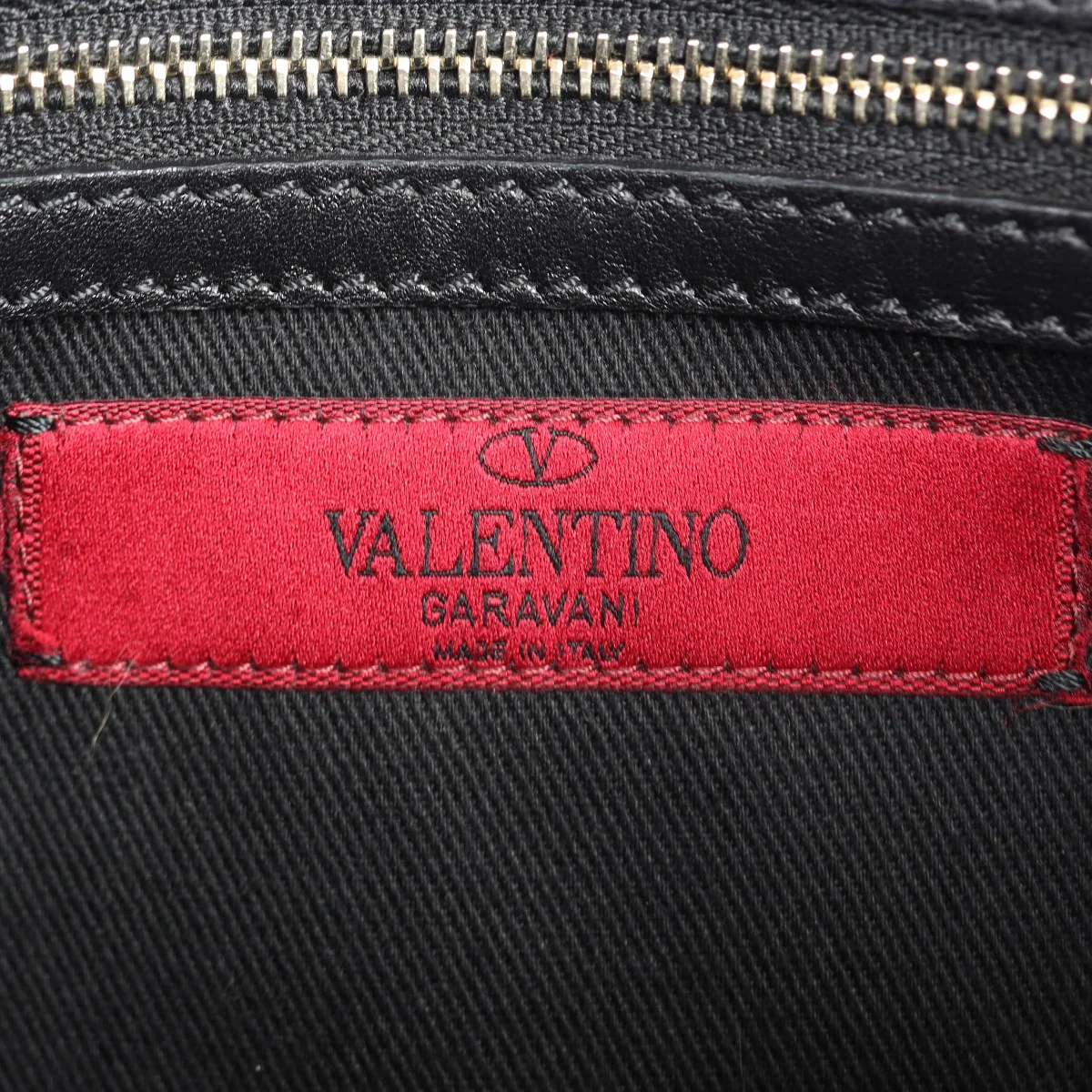 Valentino Vitello Rockstud Flap Bag - Image 10