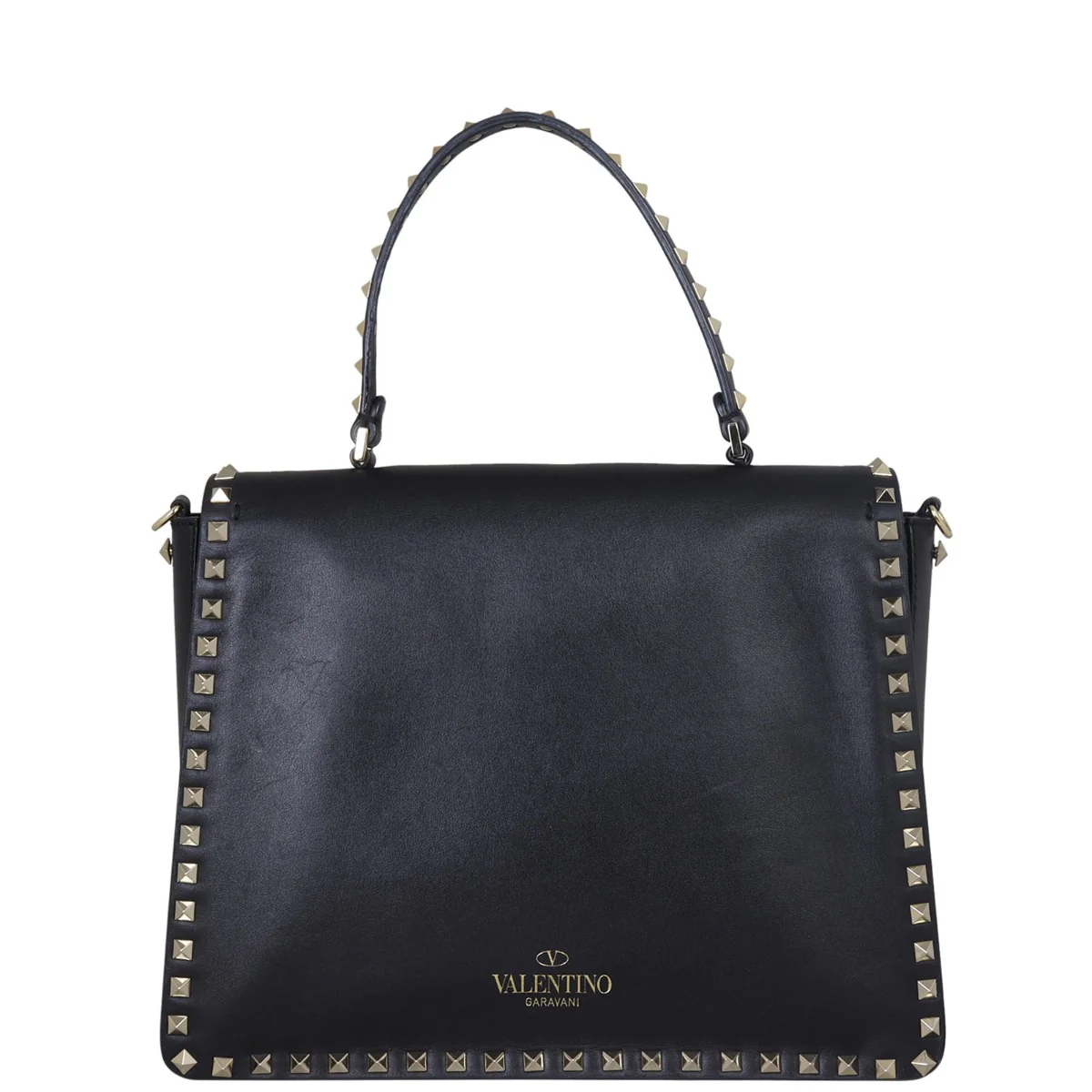 Valentino Vitello Rockstud Flap Bag - Image 3