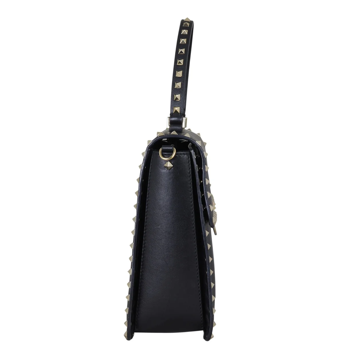 Valentino Vitello Rockstud Flap Bag - Image 4
