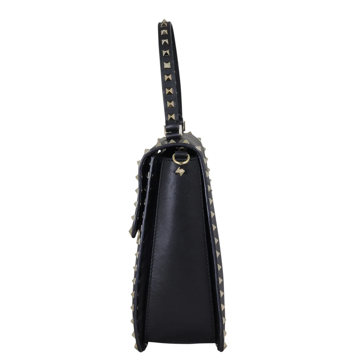 Valentino Vitello Rockstud Flap Bag - Image 5