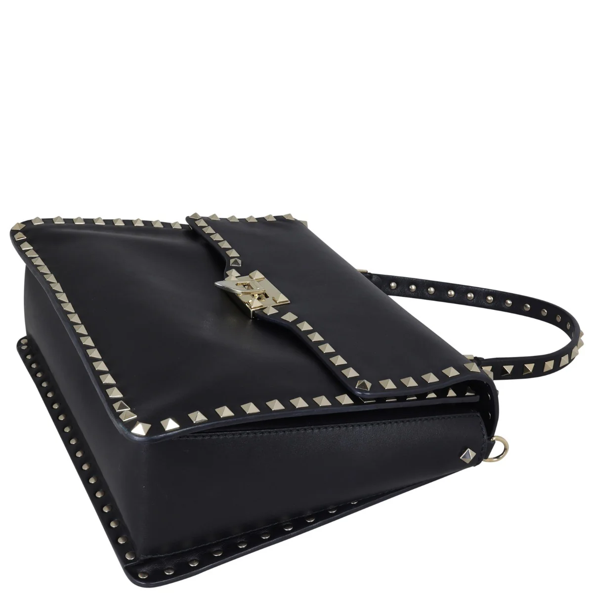 Valentino Vitello Rockstud Flap Bag - Image 7