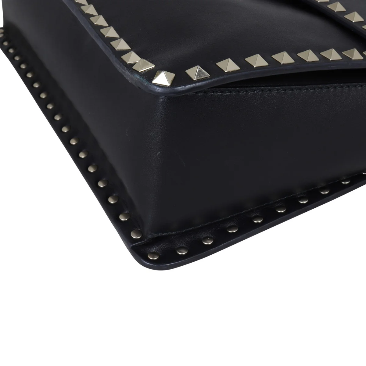 Valentino Vitello Rockstud Flap Bag - Image 8